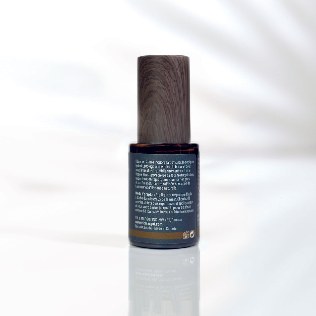 Sérum barbe et visage pur et sans odeur