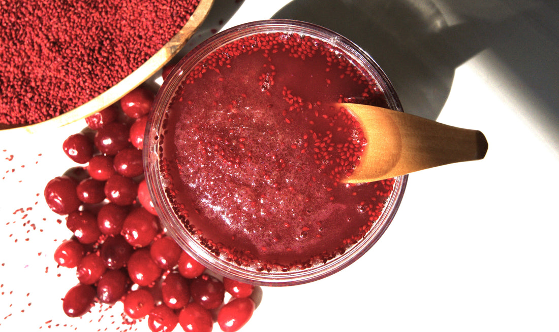 Vic & Margot - Exfoliant corps canneberge et orange douce