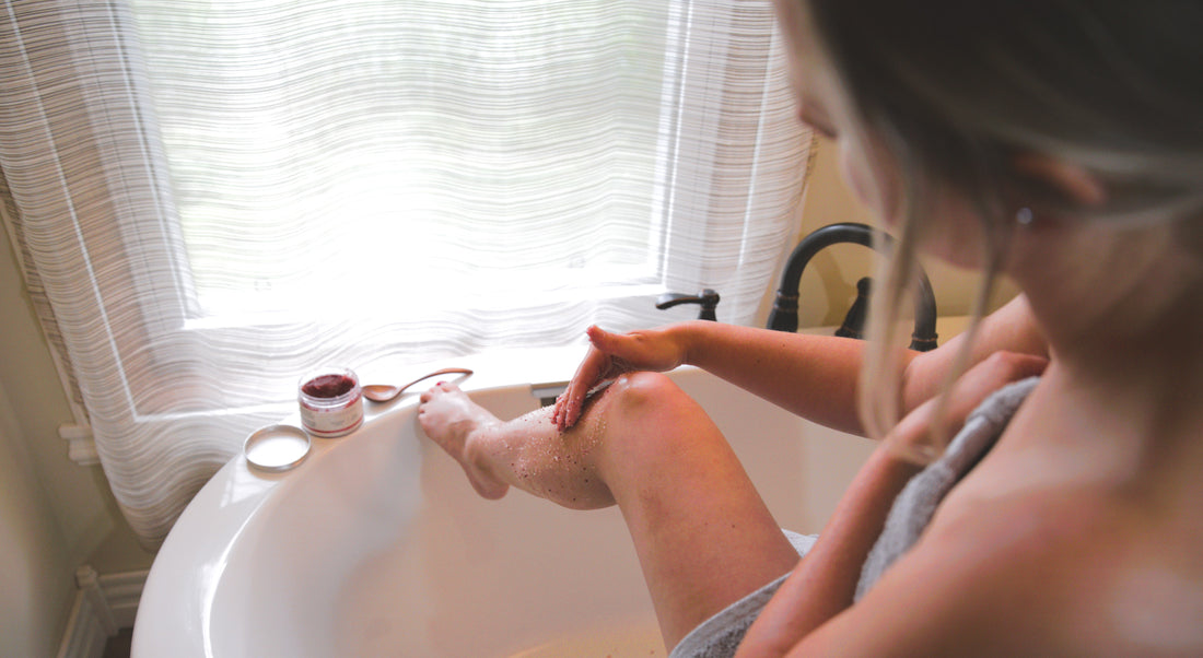 Vic & Margot - Exfoliant corps canneberge et orange douce