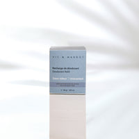 Tube recharge déodorant naturel sans odeur sans bicarbonate