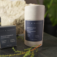 Tube déodorant naturel Cyprès citron