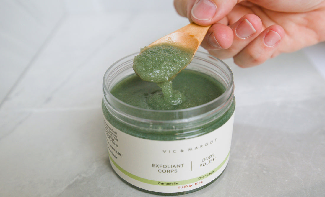 Exfoliant corps camomille